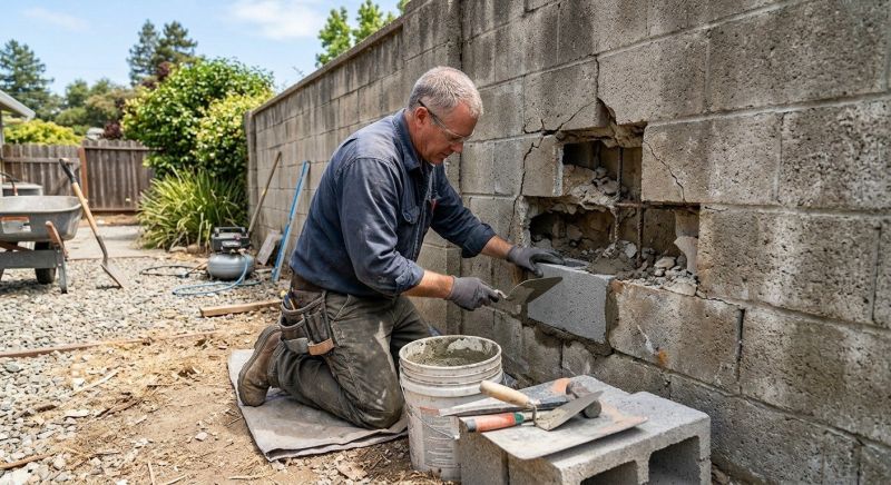 Block Work Repair in Oldham County, KY