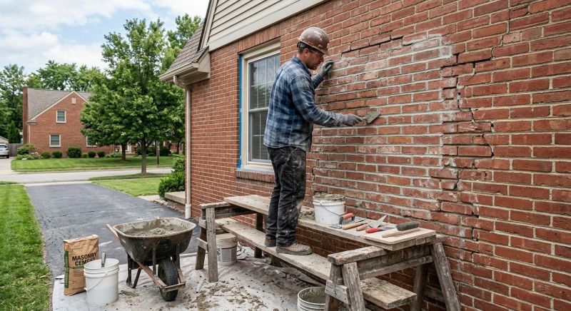 Brick Masonry Repair in Spencer County, KY