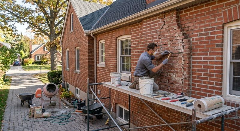 Brick Masonry Restoration in Oldham County, KY