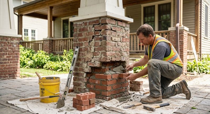 Brick Restoration in Jeffersonville, IN
