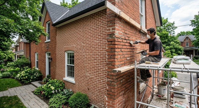 Brick Restoration in Oldham County, KY