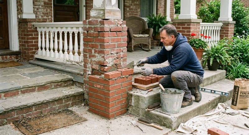 Brick Stairs Repair in Eminence, KY