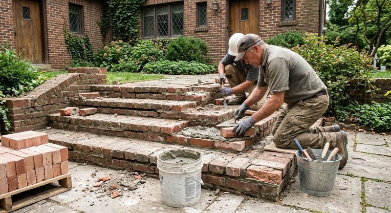 Brick Stairs Repair in La Grange, KY