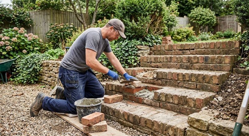 Brick Stairs Repair in Trimble County, KY