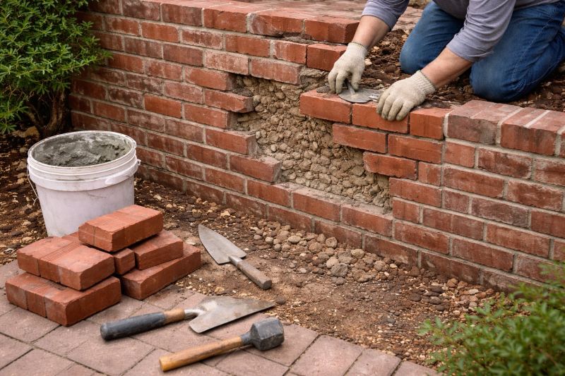 Brick Wall Repair in Prospect, KY