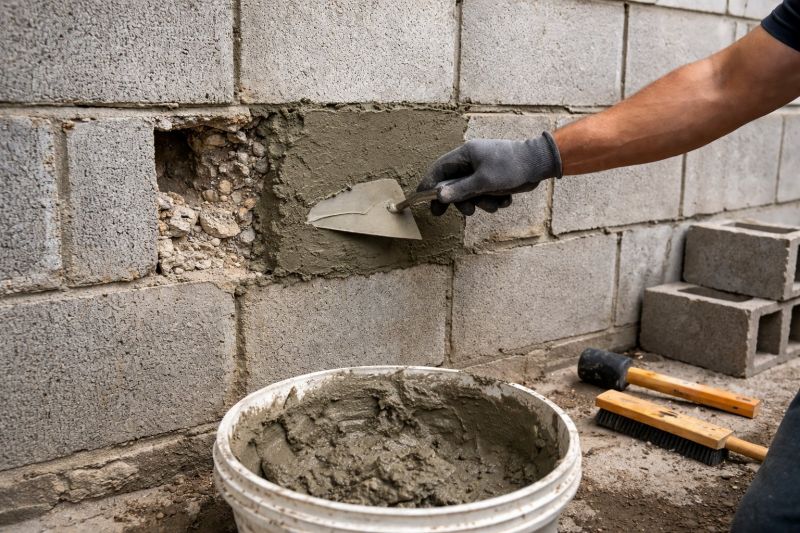Concrete Block Repair in Oldham County, KY