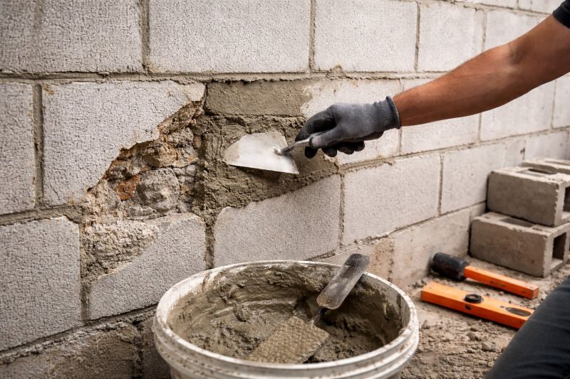 Concrete Block Repair in Shelbyville, KY