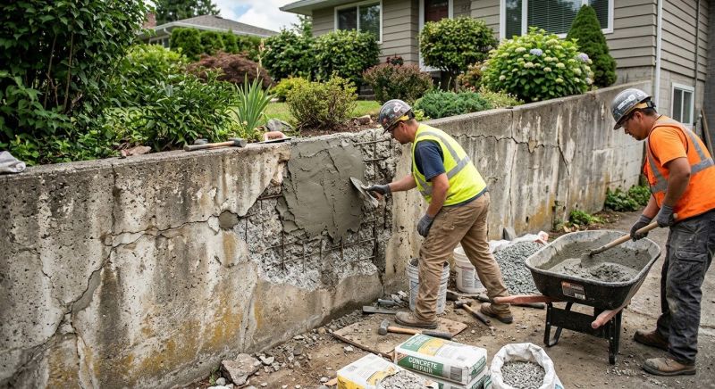 Retaining Wall Repair in Crestwood, KY