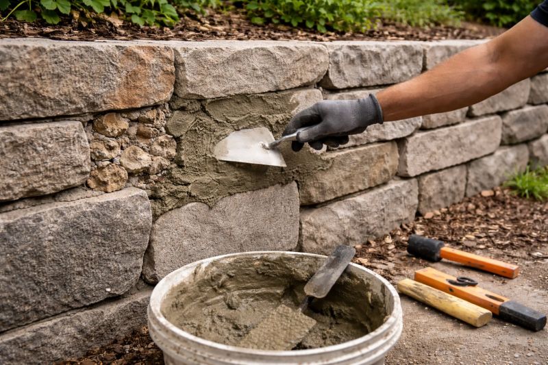 Retaining Wall Repair in New Albany, IN