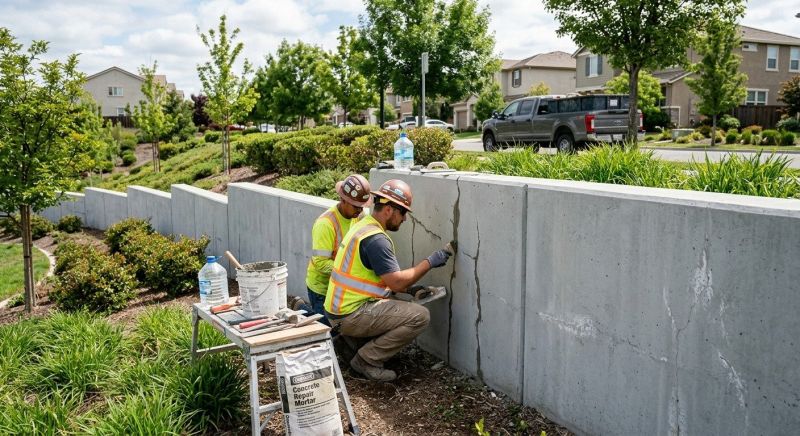 Retaining Wall Repair in Sellersburg, IN