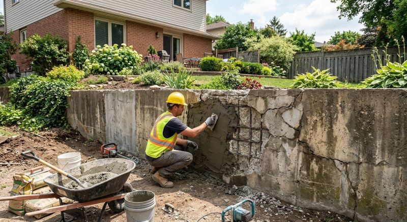 Retaining Wall Repair in Trimble County, KY