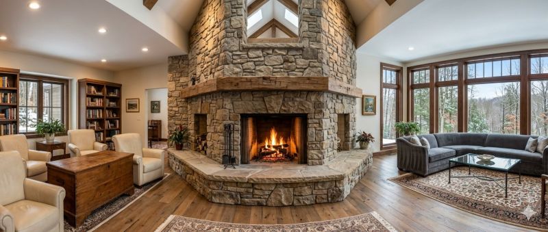 Stone Chimney Installation in Shelby County, KY