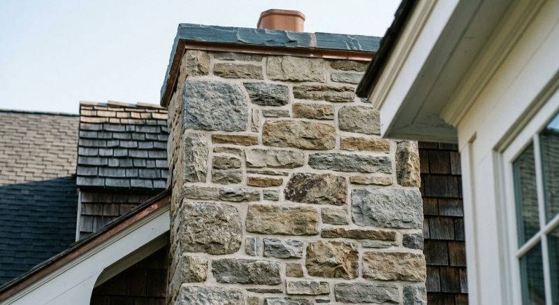Stone Chimney Installation in Smithfield, KY
