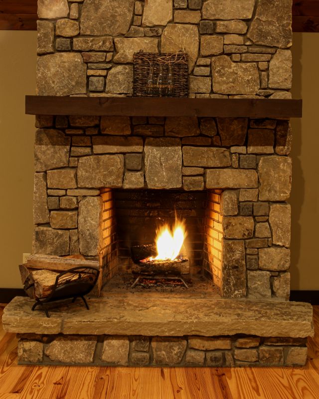 Stone Chimney Installation in Smithfield, KY