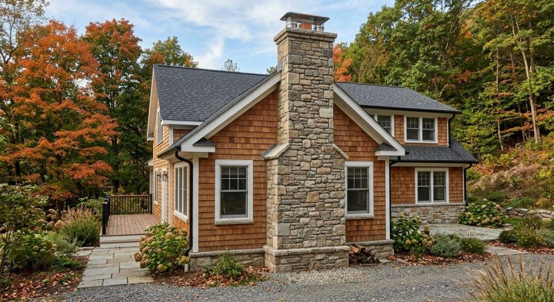 Stone Chimney Installation in Spencer County, KY