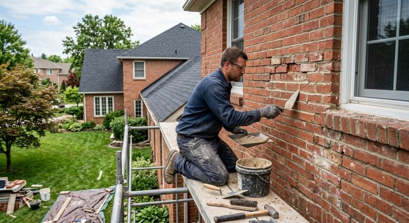 Stone Masonry Repair in Crestwood, KY