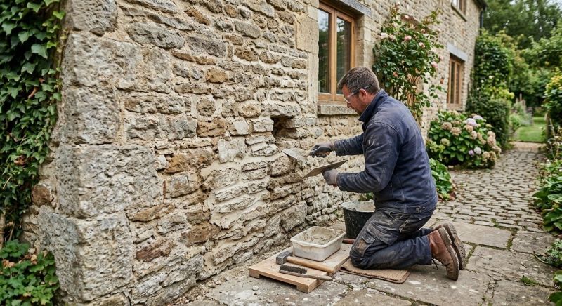 Stonework Repair in Shelby County, KY