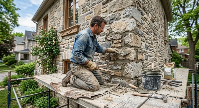 Stonework Repair in Taylorsville, KY